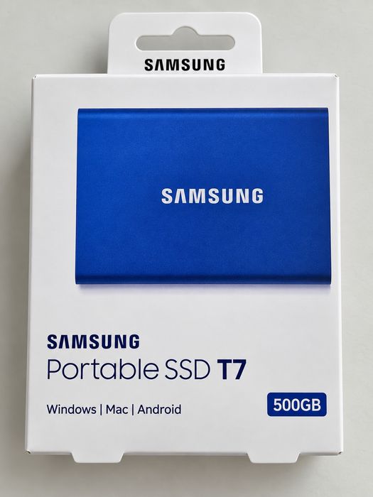 Samsung Portable SSD T7 500GB – SSD extern ! NOU !