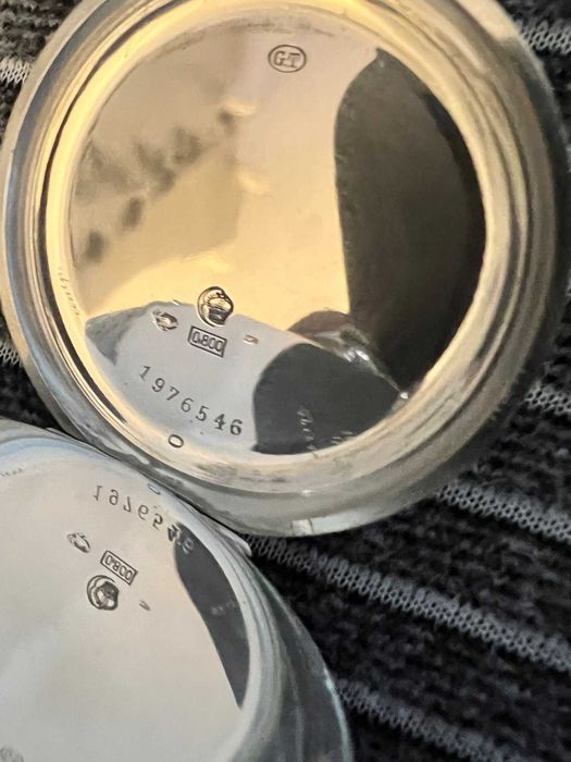 Ceas vechi de buzunar Revue carcasa argint 1920