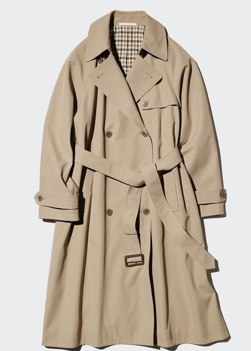 Uniqlo пальто-тренч
