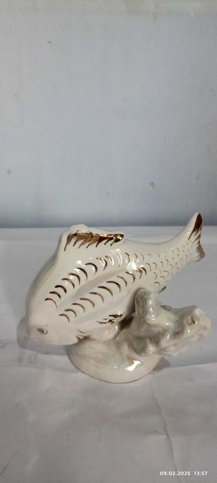 Статуэтка фарфоровая Золотая рыбка