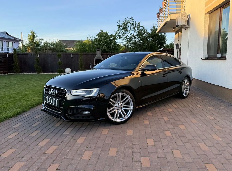 Audi A5 Sportback 2.0Tdi 190cp Quattro S Tronic / 3 x Sline / Keyless / Jante 19 / RATE