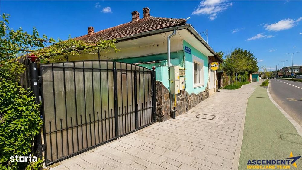 1.250 mp teren intravilan + casa, Gheorge  Doja, recomandat si busines