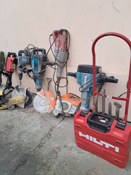 Picamar Rotopercutor picamer demolator drujba taiat beton LemnMotosapa