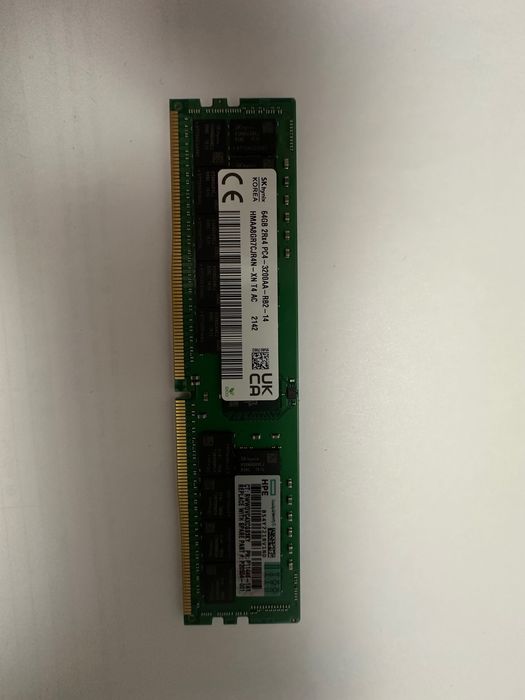 Серверная память hynix 64GB DDR4 3200MHz RDIMM