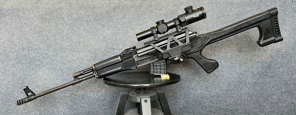 Приклад за фрезована цевна кутия SLR AK платформа