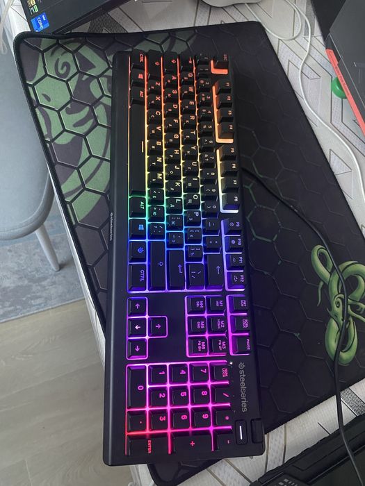 Игровая клавиатура steelseries apex 3