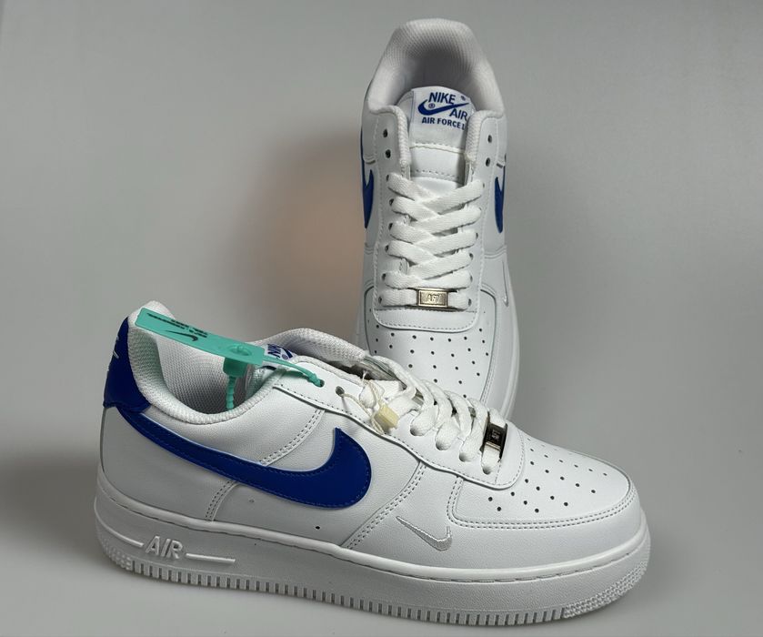 Nike Air force бели със синьо