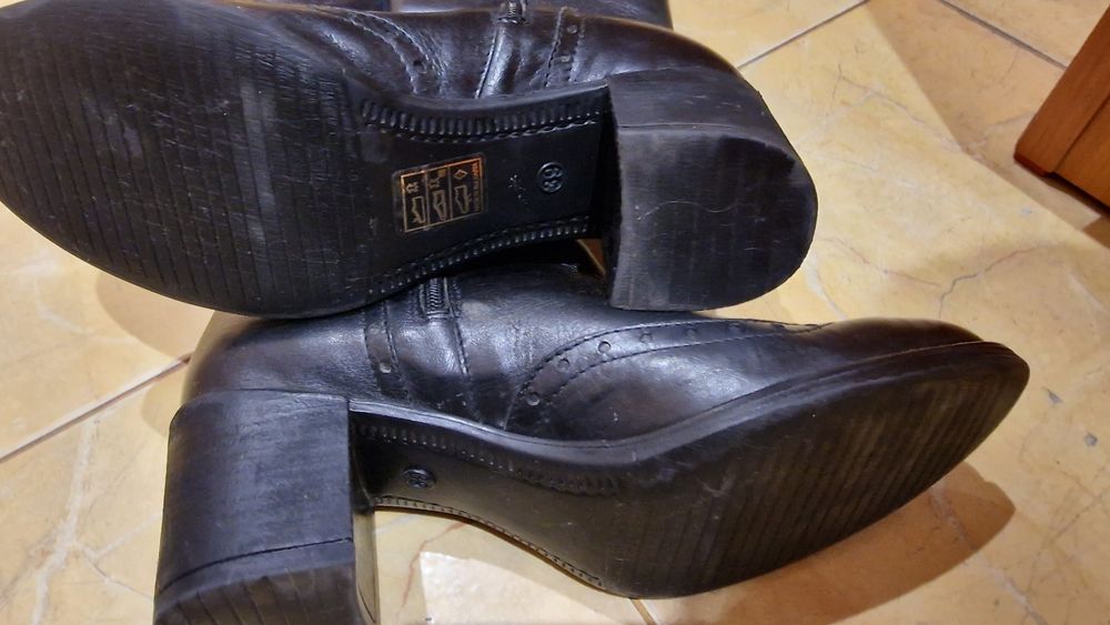 Ботуши естествена кожа