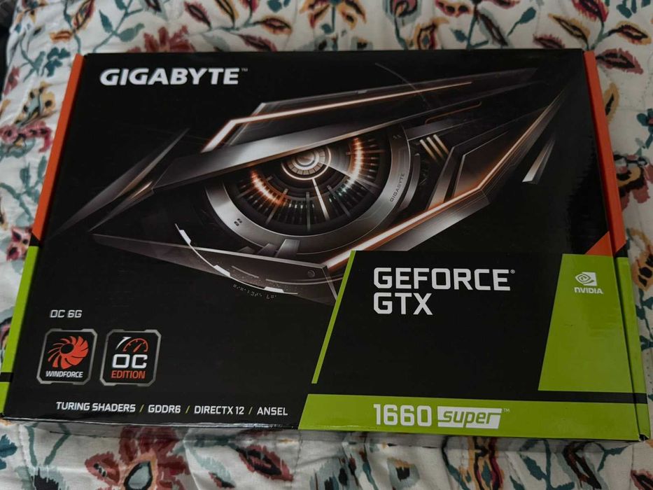 Gigabyte GeForce GTX 1660 Super Gaming OC – Перфектна, Пълен комплект!