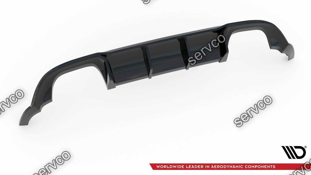Prelungire difuzor bara spate VW Golf 7 R Facelift 2017-2019 v27