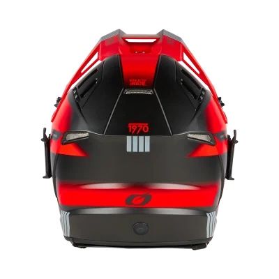 Ендуро каска O'NEAL EX-SRS HITCH Black Grey Red V.24