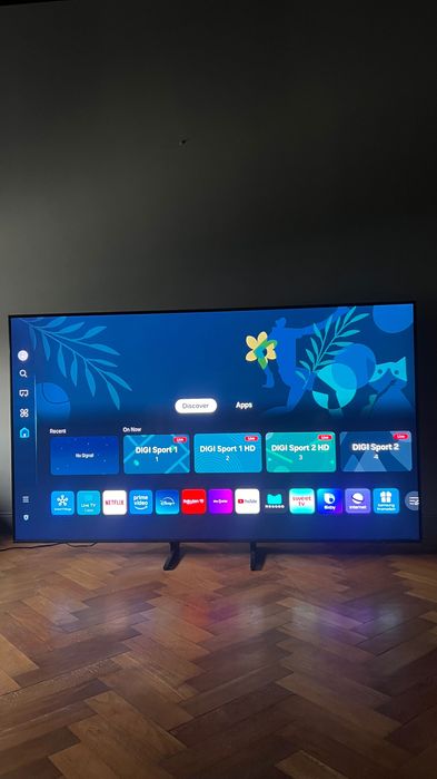Vând Televizor SAMSUNG 189 cm, Smart, 4K Ultra HD, Clasa D 75 “ Qled