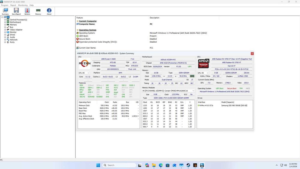 PC Gaming 300FPS CS2 | Ryzen 5 3600 | RX 5700 XT