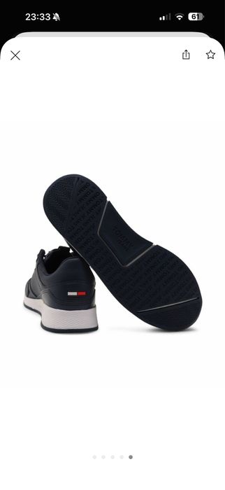 Tommy Jeans sneakers de piele flexi