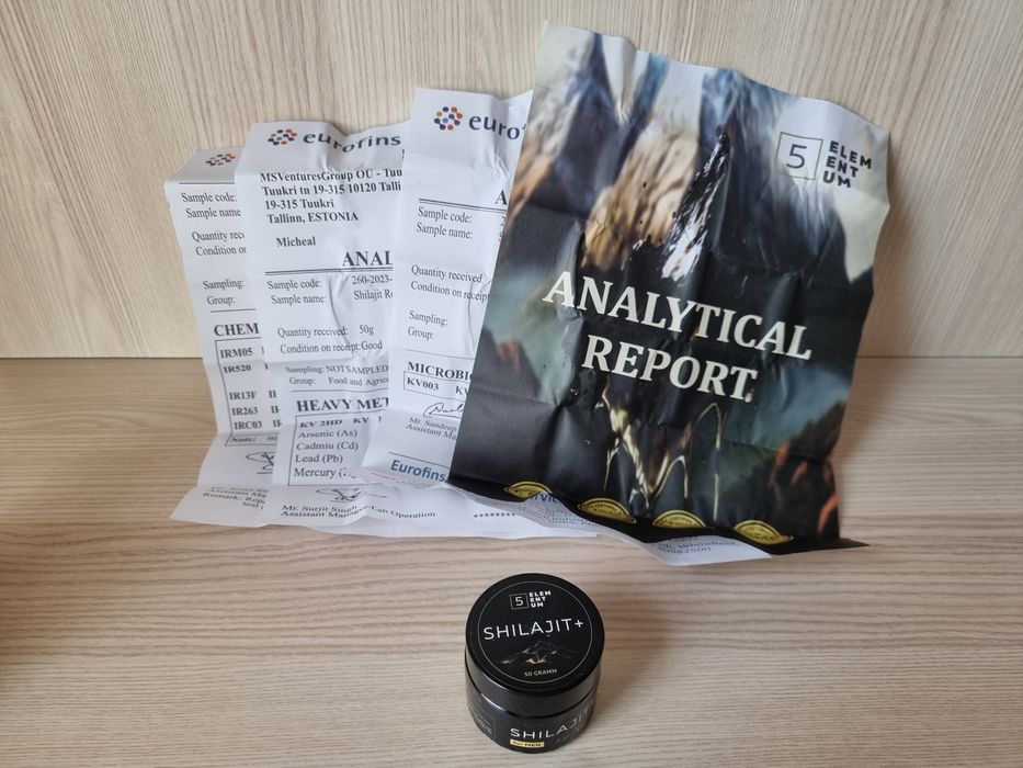 Shilajit produs sigilat