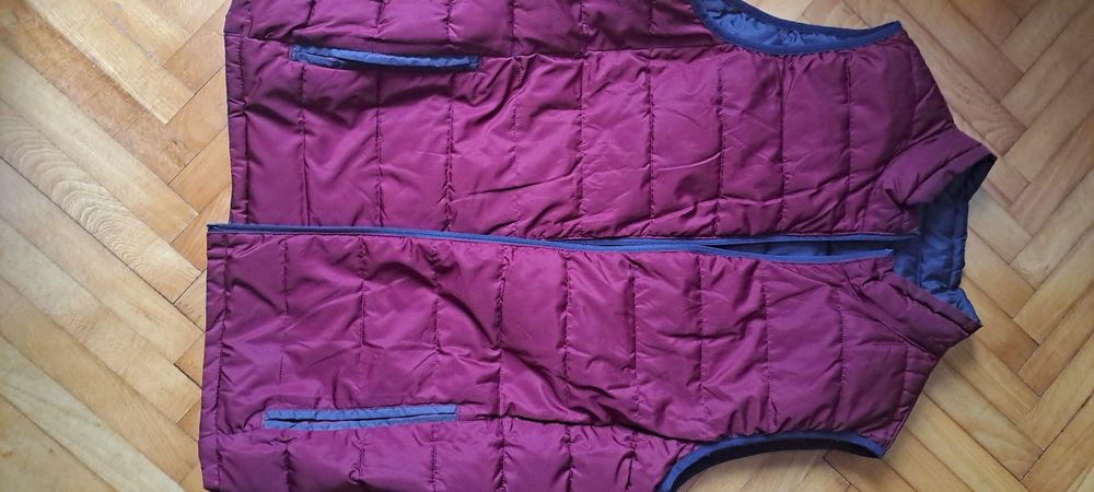 Vesta pentru bărbați cu 2 fețe