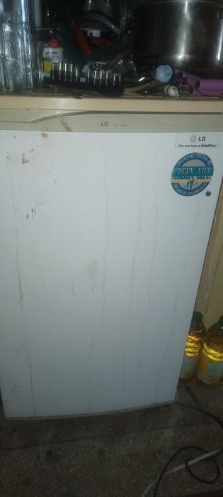 Frigider LG mare și frigider LG mic fuctionale