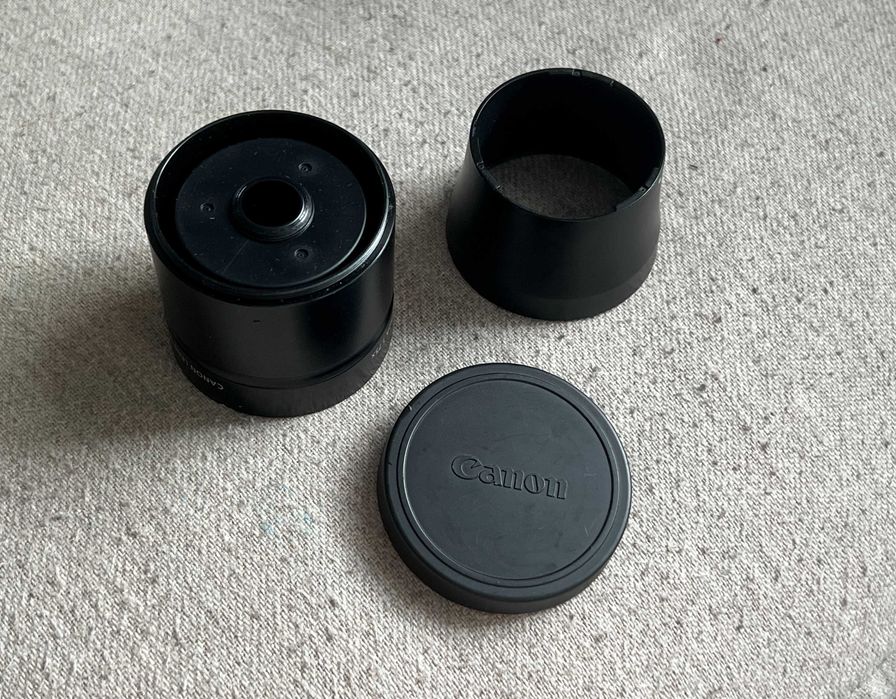 Canon Tele-converter TC-DC52A 1.75x + adaptor LA-DC52D made in Japan