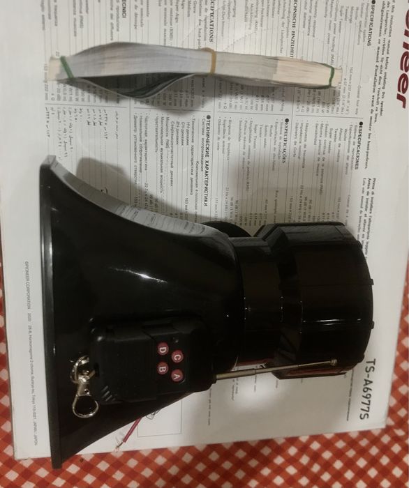 Pioneer Сирена серена симсиз пулитли 100w калонка си овози зўўр 12v