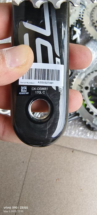 Курбели FSA SL-K Light Carbon 53/39T BB30 /(68/73 mm) /170 mm