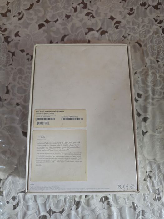 iPad Mini 16GB Korobka dokument