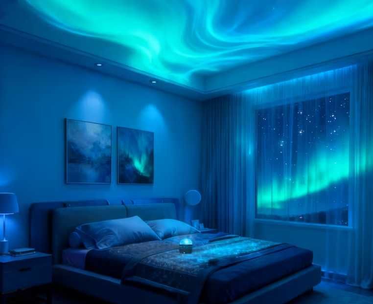 проектор „Звездно небе“ - с дистанционно управление