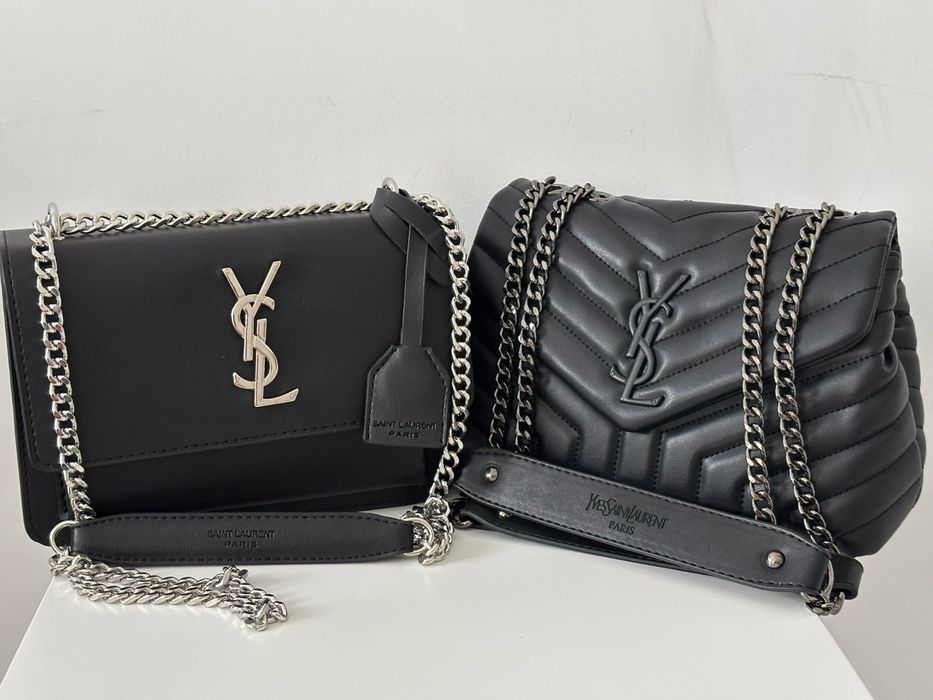 Geanta Guess - Michael Kors  Alb/Negru