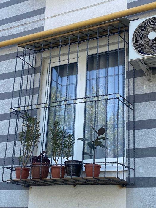 Решетки на окна козырьки на решетку недорога БОНУС РОЛИКИ