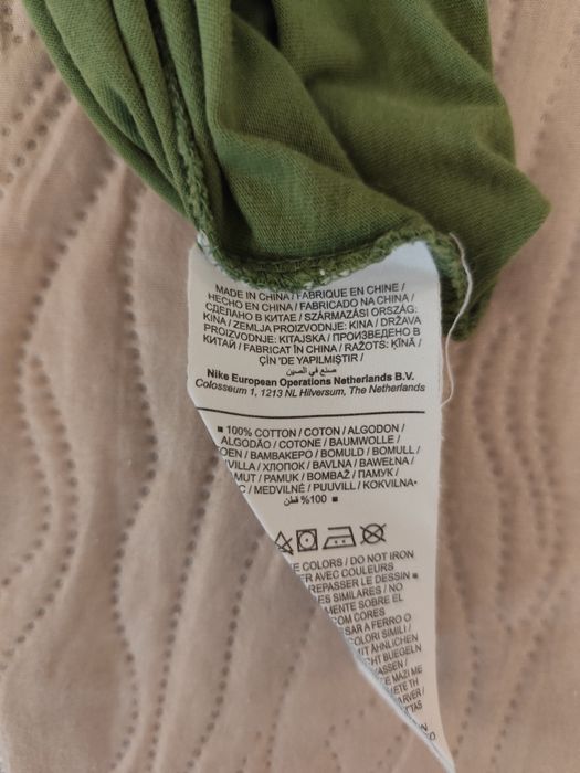 Nike тениска като нова – зелена