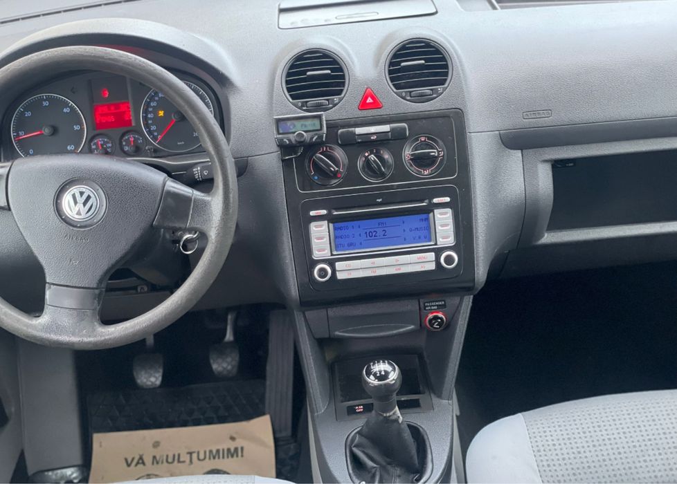 Vând wv caddy 1,9 tdi maxi