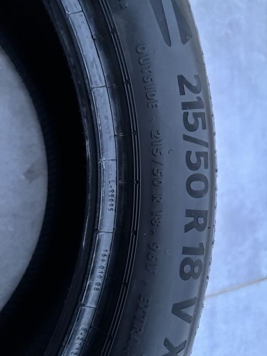 Anvelope vara noi Continental EcoContac6 215/50 R18 V XL 96V