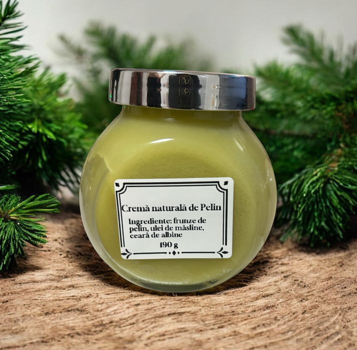 Crema din pelin unguent din pelin crema naturista crema pentru dureri