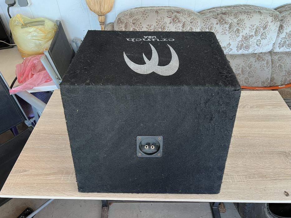 Crunch BLACKMAXX-12 inch, 1200W DualCoil