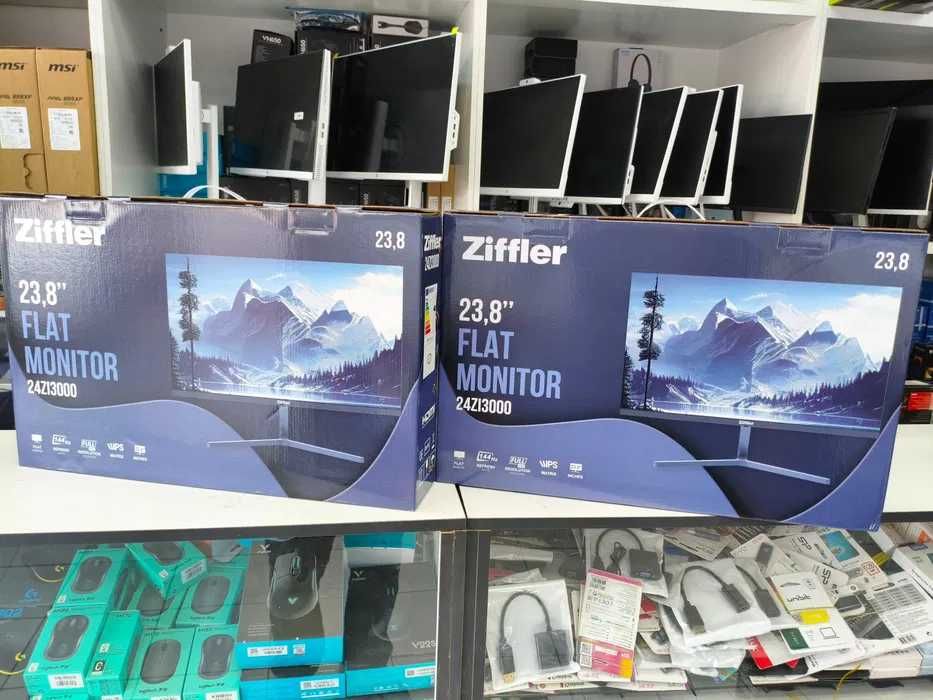 Monitor Ziffler 24' 144Hz, 6 Oy kafolat!, Tugatishga arzon qilindi