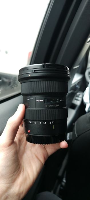 Obiectiv ultra wide/Impecabil/Tokina atx-i 11-16mm f/2.8 CF - Canon EF