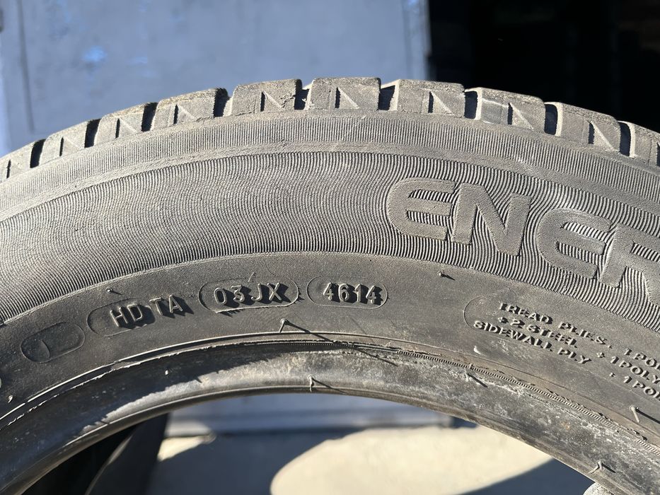 2 бр. летни гуми 195/65/15 Michelin 5,5 mm DOT 4614