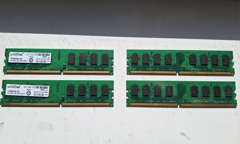 Оперативная память 2Gb DDR2, DDR3