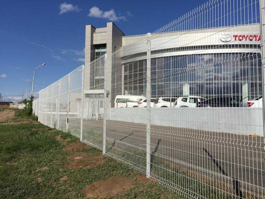 Забор из 3D сетки