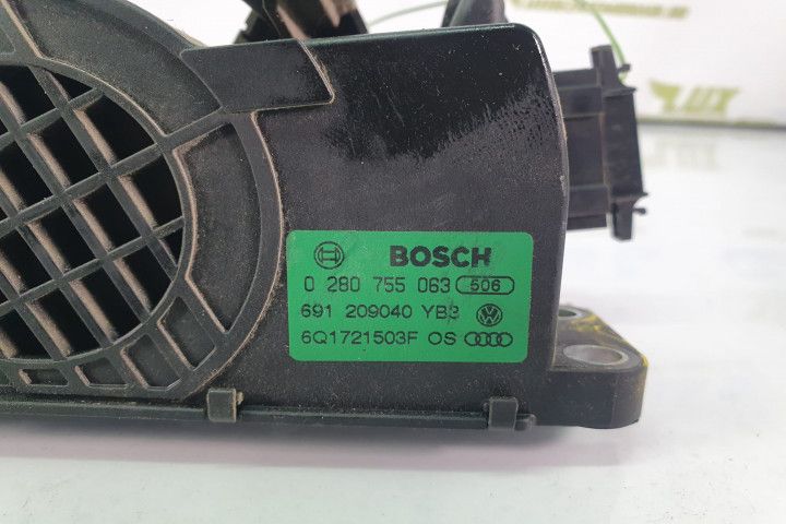 Pedala acceleratie 6q1721503f Skoda Roomster 1 (5J) (2006 - 2010)