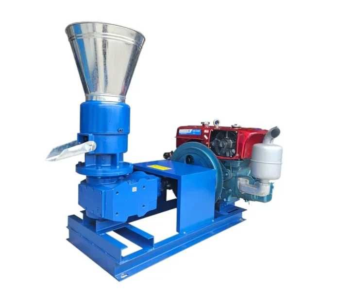 Masina de peletat cu motor Diesel MKL-229 Capacitate de producție până la 150 kg/oră
