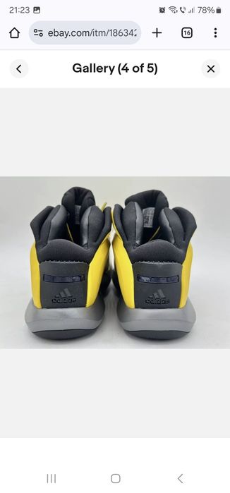 Adidas Crazy 1 GY3808 nr. 39 1/3,40,40 2/3,41 1/3,42