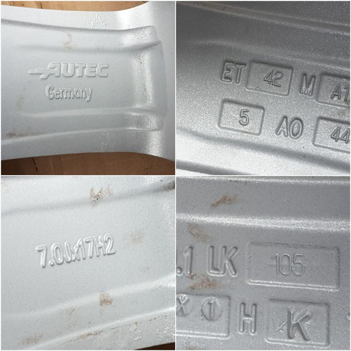 jante aliaj 17; 5x105; Opel Astra K, Mokka, Mokka X, Astra J