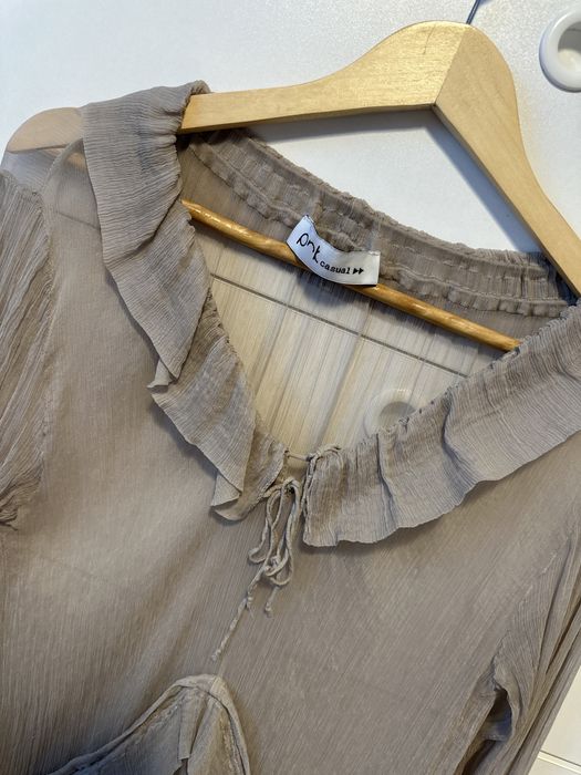 Rochie PNK casual din mătase naturală, S