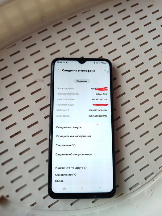 GALAXY A 23 obmen yoki naxt