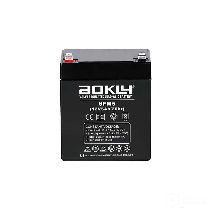 AOKLY вattery 6-FM-5 (5AH/12V) аккумуляторная батарея