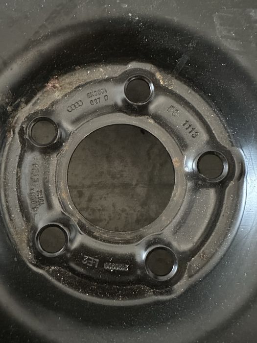 Резервна гума (патерица) 19” 5x112 Audi A4 A6 VW Skoda оригинал
