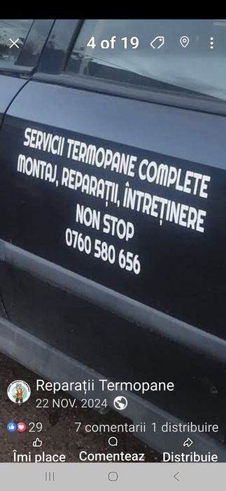 Reparatii termopane!Non stop!