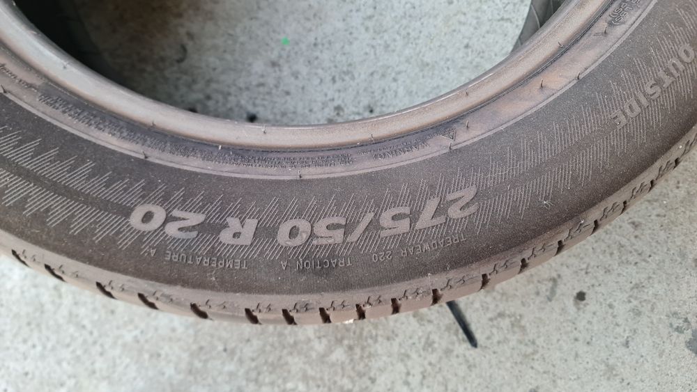 Vand 2 anvelope Michelin 275/50r20