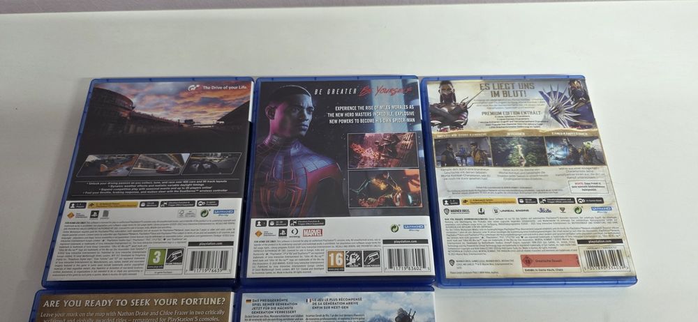 5 Игри за Playstation 5 / PS5 - 5 Броя Дискове Пакетна Цена