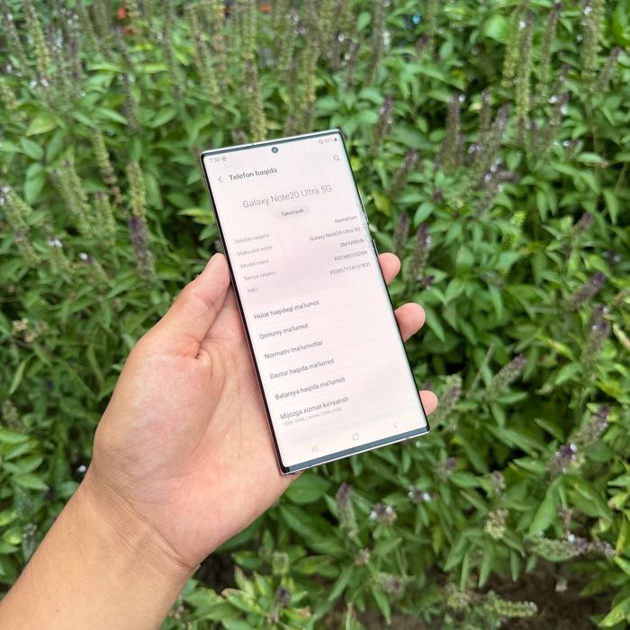 Smasung Galaxy Note 20 Ultra 5G srochni